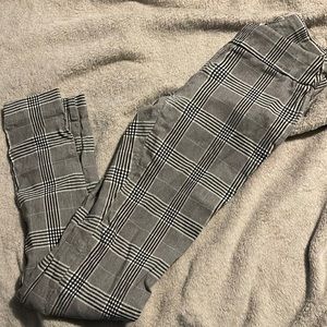 Black & Grey Calvin Klein Dress Leggings